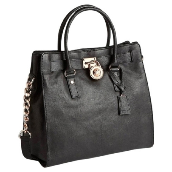 **SoldMichael Kors Hamilton  Leather Tote Bag - Picture 1 of 14
